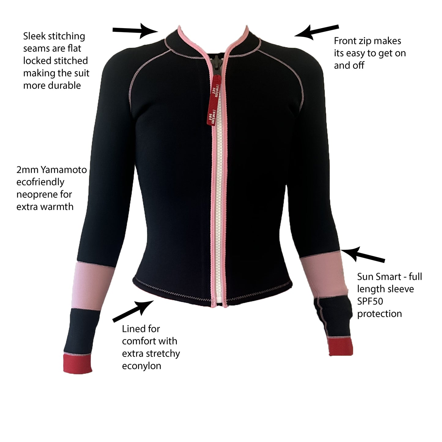 JACKET FRONT ZIP TILLY